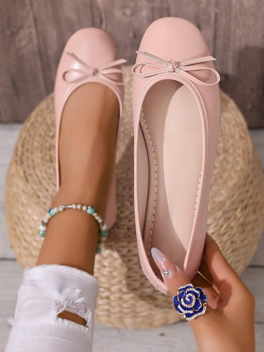 CUCCOO CHICEST Women's Flat Slip-On Shoes, Mesh Embroidery Square Toe Mules, Elegant & Charming Style Wedding Shoes Spring Shoes Bride Shoes - Image 38