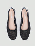 ADAMUMU New Women's High-End Fashion Comfortable Raffia Woven Flat Shoes, Cute For Daily Wear, Spring/Summer Holiday, Vacationcore - Image 1