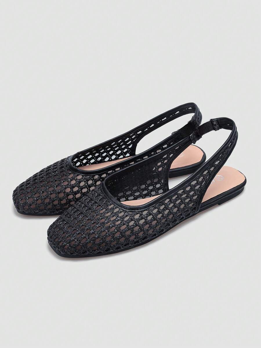 ADAMUMU New Women's High-End Fashion Comfortable Raffia Woven Flat Shoes, Cute For Daily Wear, Spring/Summer Holiday, Vacationcore - Image 2