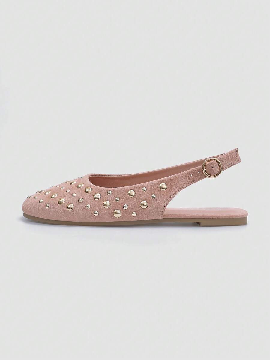 ADAMUMU New Women's High-Fashion Comfortable Sequin Flat Shoes, Cute For Everyday And Party Wear, Holiday & Spring/Summer - Image 4