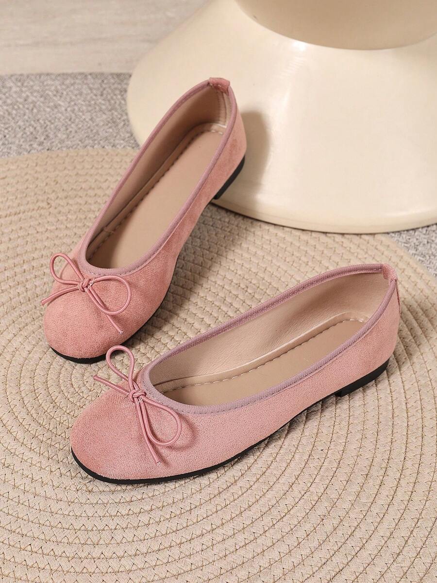 Ballet Flat Shoes, Spring/Autumn Low-Top Soft Sole Comfortable Lightweight Bow-Knot Granny Fashion Work & Casual Women's Shoes, Brown - Image 33