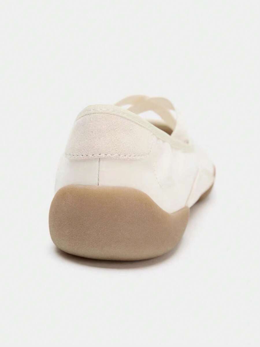 Spring/Summer New Women Shoes, Elastic Band Fashion Ballet Dance Sneakers,Mothers Day Gift - Image 7
