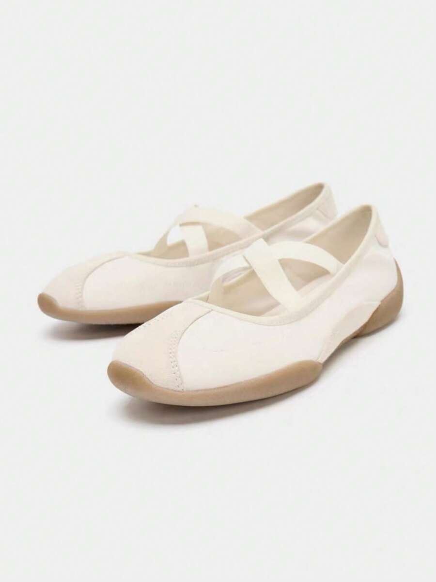 Spring/Summer New Women Shoes, Elastic Band Fashion Ballet Dance Sneakers,Mothers Day Gift - Image 6