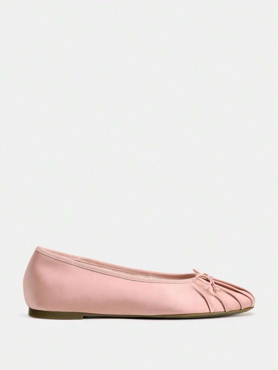 2026 Spring/Summer New Women's Shoes, Bow Decor Ballet Flats,Mothers Day Gift - Image 3