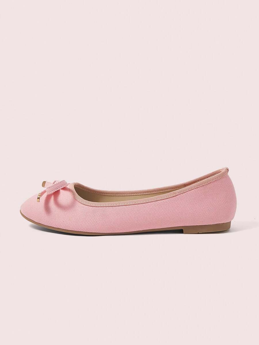Ballet Flat Shoes, Spring/Autumn Low-Top Soft Sole Comfortable Lightweight Bow-Knot Granny Fashion Work & Casual Women's Shoes, Brown - Image 36