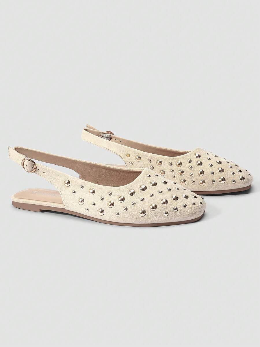 ADAMUMU New Women's High-Fashion Comfortable Sequin Flat Shoes, Cute For Daily And Party Wear, Holiday & Spring/Summer - Image 4