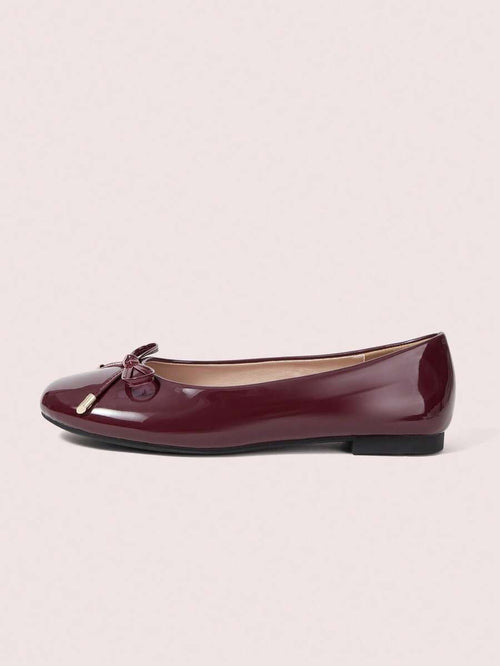 CUCCOO DOLLMOD Women's Flats, Square Toe Ballet Flats, Comfortable Slip-On Dress Business Leisure Work Office Ballet Shoes Flats - Image 2