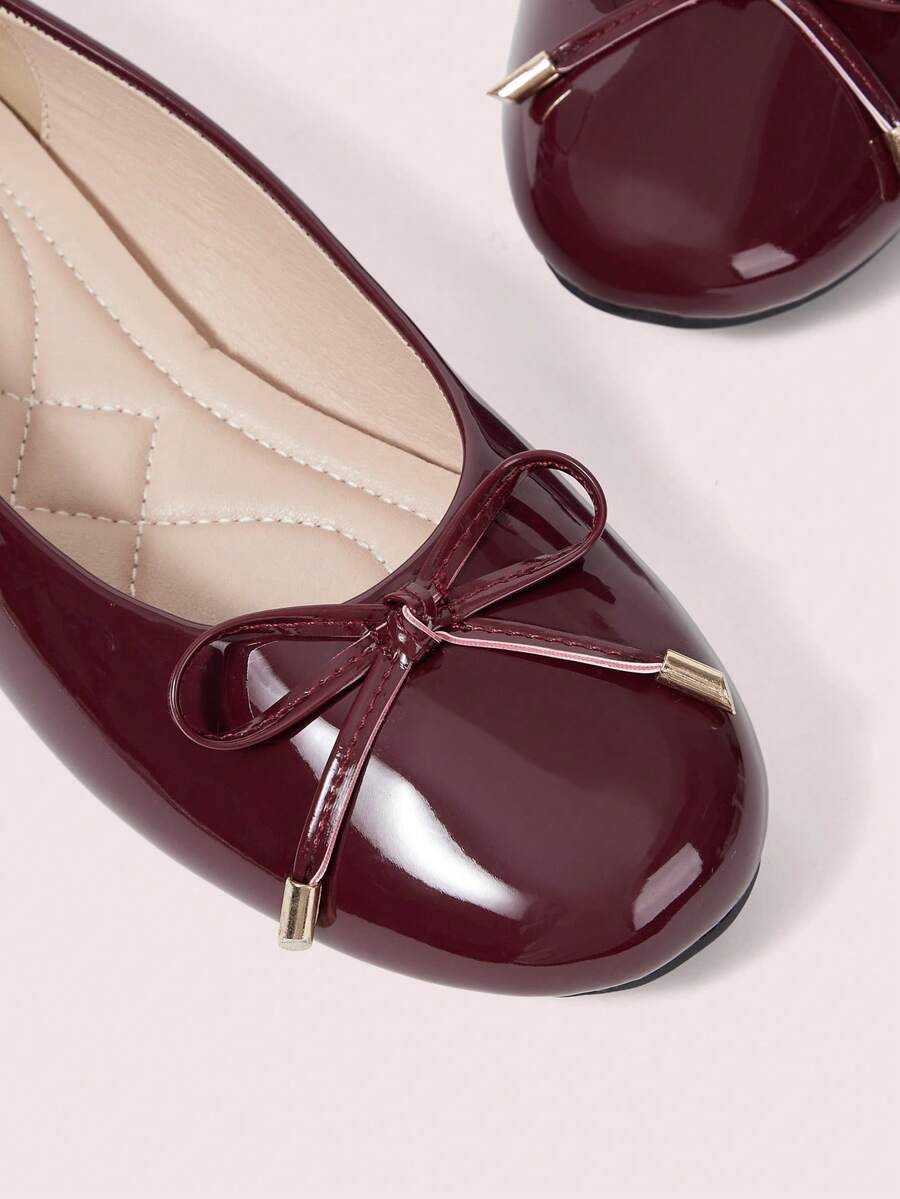 CUCCOO DOLLMOD Women's Flats, Square Toe Ballet Flats, Comfortable Slip-On Dress Business Leisure Work Office Ballet Shoes Flats - Image 5
