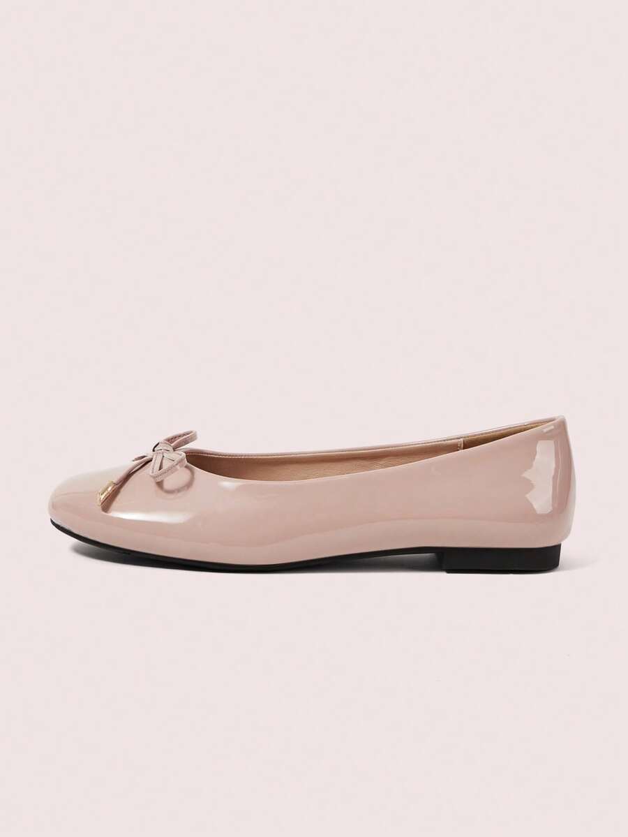 Ballet Flat Shoes, Spring/Autumn Low-Top Soft Sole Comfortable Lightweight Bow-Knot Granny Fashion Work & Casual Women's Shoes, Brown - Image 20